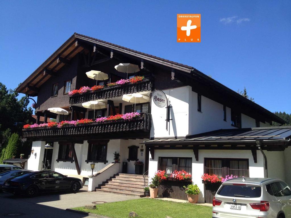 Kur- Und Ferienhotel Haser Оберштауфен Экстерьер фото